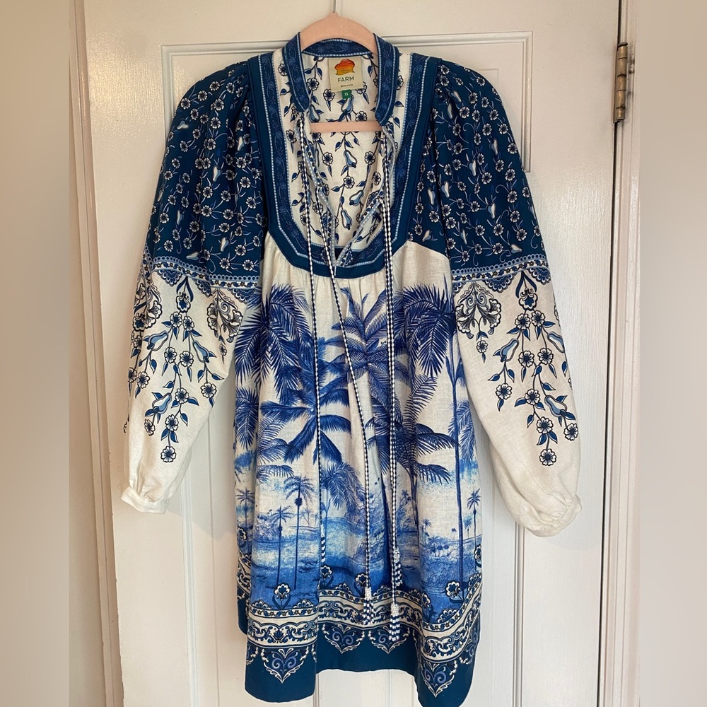 Farm Rio Palm Tree dress - Picture 2 of 4